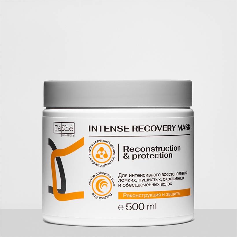 Восстанавливающая маска для волос Intense Recovery Tashe professional